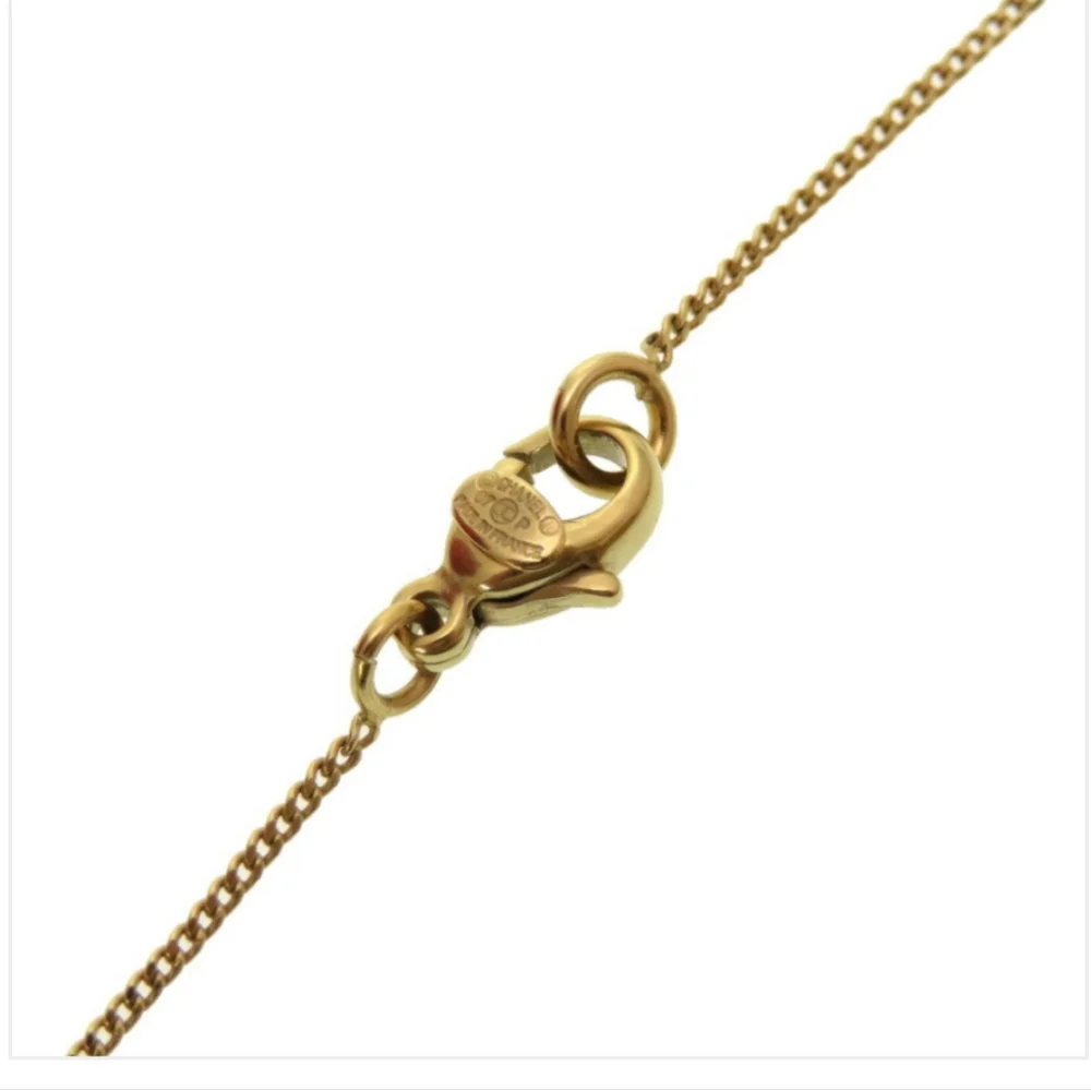 Chanel Rabbit Coco Mark 07P Gold Necklace/ GORGEOUS - Picture 5 of 5